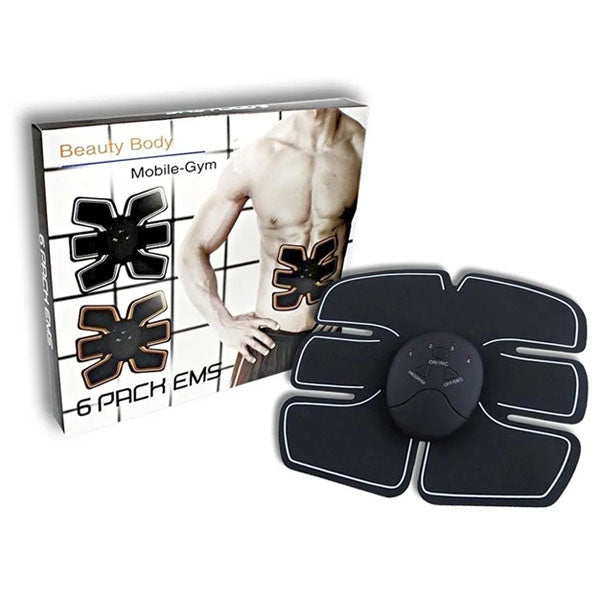 ELECTRO ESTIMULADOR ABDOMINAL  6PACK EMS