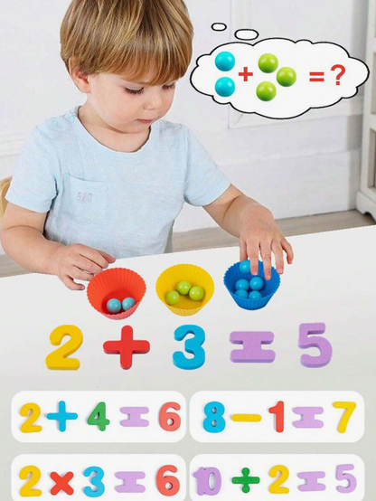 JUEGO DE MATEMATICAS MONTESSORI  NIÑOS